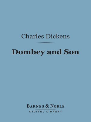 cover image of Dombey and Son (Barnes & Noble Digital Library)